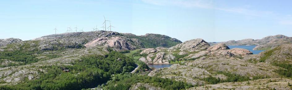 <center>Oksbåsheia sett fra Bøle